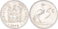 World Coins - Coin, South Africa, 5 Cents, 1978