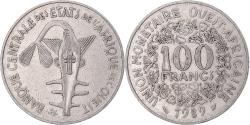 World Coins - Coin, West African States, 100 Francs, 1989