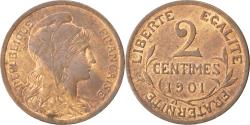 World Coins - Coin, France, Dupuis, 2 Centimes, 1901, , Bronze, KM:841, Gadoury:107
