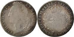 World Coins - Coin, France, Louis XV, 1/2 Écu au bandeau, 1/2 ECU, 44 Sols, 1741, Strasbourg