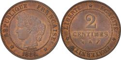 World Coins - Coin, France, Cérès, 2 Centimes, 1886, Paris, , Bronze, KM:827.1
