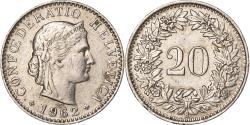 World Coins - Switzerland, 20 Rappen, 1962, Bern, Copper-nickel, , KM:29a