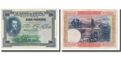 World Coins - Banknote, Spain, 100 Pesetas, 1925, 1925-07-01, KM:69a, EF(40-45)