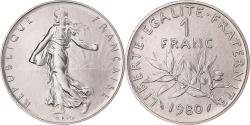World Coins - Coin, France, Semeuse, Franc, 1980, Paris, , Nickel, KM:925.1