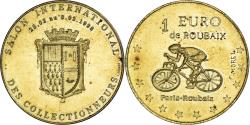 World Coins - France, Token, 1 Euro de Roubaix, Paris-Roubaix, 1998, Morel,