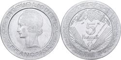 World Coins - France, 5 Francs, Concours de Vézien, 1933, Paris, Pattern, Aluminum