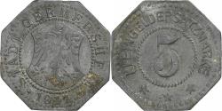 World Coins - Germany, Stadt Germersheim, 5 Pfennig, 1917, , Iron