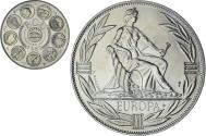 World Coins - France, Medal, Ecu Europa, Marianne, Society, 1981, , Copper-nickel