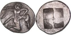 Ancient Coins - Coin, Islands off Thrace, Obol, ca. 500-480 BC, Thasos, , Silver