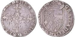 World Coins - Coin, France, NAVARRE-BEARN, Henri III de Navarre, 1/4 Ecu, 1584, Morlaas
