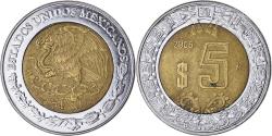 World Coins - Coin, Mexico, 5 Pesos, 2005