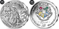 World Coins - France, 10 Euro, 2022, Harry Potter - Fumsek, , Silver