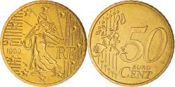 World Coins - France, 50 Euro Cent, 1999, Paris, BU, , Brass, KM:1287