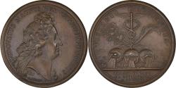 World Coins - France, Medal, Louis XIV, Prise de Condé, History, 1676, Mauger,