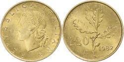 World Coins - Italy, 20 Lire, 1982