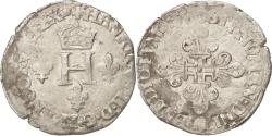 World Coins - Coin, France, Demi Gros de Nesle, 1551, Paris, , Silver, Sombart:4458