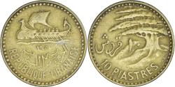 World Coins - Coin, Lebanon, 10 Piastres, 1955