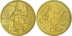 World Coins - France, 50 Euro Cent, 1999, , Brass, KM:1287
