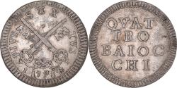 World Coins - Coin, ITALIAN STATES, PAPAL STATES, Pius VI, 4 Baiocchi, 1793, Roma,