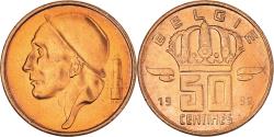 World Coins - Coin, Belgium, Baudouin I, 50 Centimes, 1992, , Bronze, KM:149.1