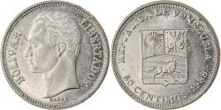 World Coins - Coin, Venezuela, 50 Centimos, 1988, , Nickel Clad Steel, KM:41a