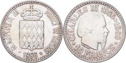 World Coins - Coin, Monaco, Rainier III, 10 Francs, 1966, Monnaie de Paris, , Silver