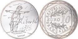 World Coins - France, 10 Euro, Liberté, 2014, Paris, Sempé, , Silver