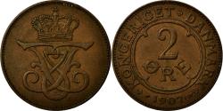 World Coins - Coin, Denmark, Frederik VIII, 2 Öre, 1907, Copenhagen, , Bronze