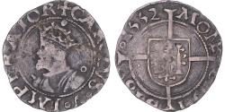 World Coins - Coin, FRENCH STATES, Franche-Comté, 1/2 Carolus, 1552, Besançon,