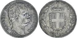 World Coins - Coin, Italy, Umberto I, 5 Lire, 1879, Rome, , Silver, KM:20