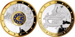 World Coins - France, Medal, Géants Euro, Dénomination, 1995, , Copper Gilt