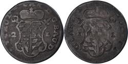 World Coins - Coin, LIEGE, Jean-Théodore, 2 Liards, Liege, Incuse strike, , Copper