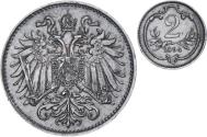 World Coins - Coin, Austria, Franz Joseph I, 2 Heller, 1894, , Bronze, KM:2801