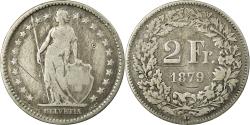 World Coins - Coin, Switzerland, 2 Francs, 1879, Bern, , Silver, KM:21