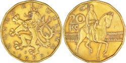 World Coins - Coin, Czech Republic, 20 Korun, 1999