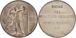 World Coins - France, Medal, Union des Industries Chimiques, Sciences & Technologies, 1970