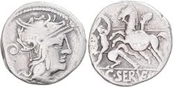 Ancient Coins - Coin, Servilia, Denarius, 127 BC, Rome, , Silver, Crawford:264/1