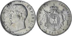 World Coins - Coin, France, Napoleon III, 5 Francs, 1856, Paris, , Silver, KM:782.1