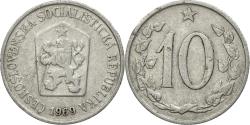 World Coins - Coin, Czechoslovakia, 10 Haleru, 1969, , Aluminum, KM:49.1