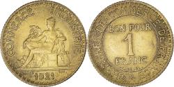 World Coins - Coin, France, Chambre de commerce, Franc, 1921, Paris, Bon Pour,