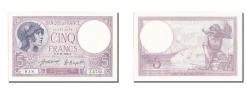 World Coins - Banknote, France, 5 Francs, 5 F 1917-1940 ''Violet'', 1920, 1920-12-06