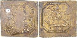 World Coins - Spanish Netherlands, Poids Monétaire, Albert & Isabelle, , Brass