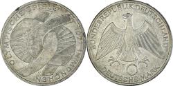 World Coins - Coin, GERMANY - FEDERAL REPUBLIC, 10 Mark, 1972, Hamburg, BE, , Silver
