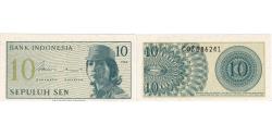 World Coins - Indonesia, 10 Sen, Undated (1964), VF(20-25)