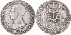World Coins - Coin, Spain, Joseph Napolean, 4 Réales, 1810, Madrid, , Silver