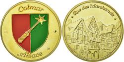 World Coins - France, Token, Touristic token, Colmar - La rue des marchands, Souvenirs et