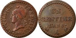 World Coins - Coin, France, Dupré, Centime, AN 8, Paris, , Bronze, KM:646