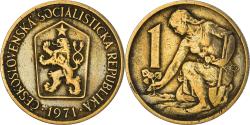 World Coins - Coin, Czechoslovakia, Koruna, 1971, , Aluminum-Bronze, KM:50