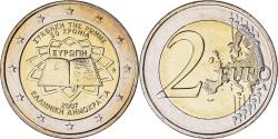 World Coins - Greece, 2 Euro, Traité de Rome 50 ans, 2007, Athens, , Bi-Metallic