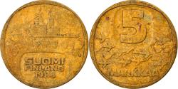 World Coins - Coin, Finland, 5 Markkaa, 1984, , Aluminum-Bronze, KM:57